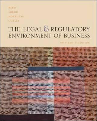 The Legal & Regulatory Environment of Business 0072980095 Book Cover