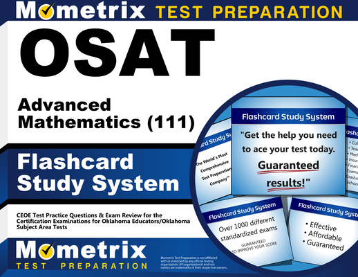 OSAT Advanced Mathematics (111) Flashcard Study... 1516709853 Book Cover