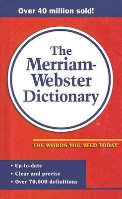 Merriam-Webster Dictionary 0606078592 Book Cover
