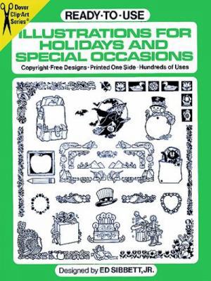 Ready-To-Use Illustrations for Holidays and Spe... 0486244407 Book Cover