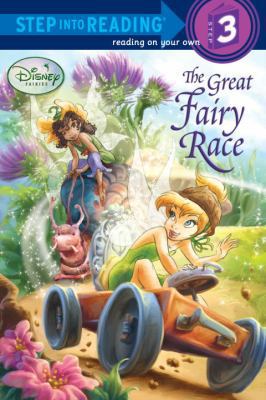 The Great Fairy Race (Disney Fairies) (Step int... 0736425241 Book Cover