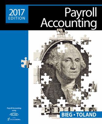Payroll Accounting 2017 (with CengageNOWv2, 1 t... 1305675126 Book Cover