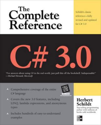 C# 3.0 the Complete Reference 3/E 0071588418 Book Cover