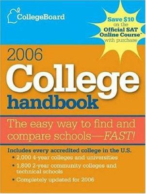 The College Board College Handbook 0874477506 Book Cover