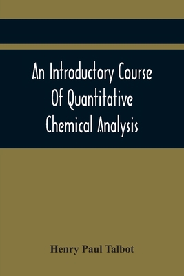 An Introductory Course Of Quantitative Chemical... 9354442811 Book Cover