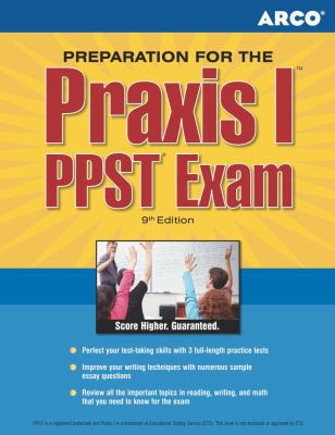 ARCO Master the Praxis I: PPST Exam 0768924464 Book Cover