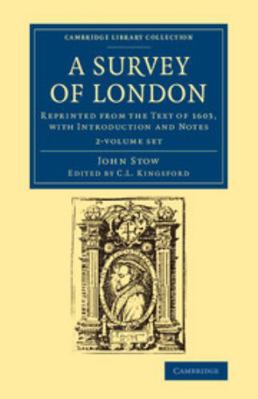 A Survey of London 2 Volume Set: Reprinted from... 1108082459 Book Cover