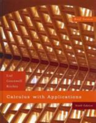 Calculus with Applications, Brief, plus MyMathL... 0321453964 Book Cover