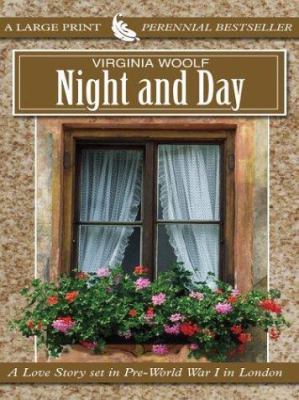 Night and Day [Large Print] 0786254769 Book Cover