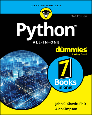 Python All-In-One for Dummies 1394236158 Book Cover