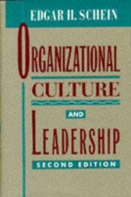 Organizational Culture and Leadership 1555424872 Book Cover