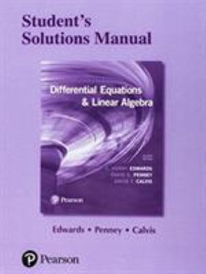 Student Solutions Manual for Differential Equat... 0134498143 Book Cover