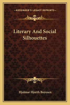 Literary And Social Silhouettes 1163772437 Book Cover