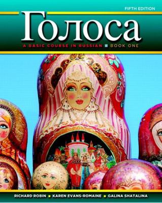 Golosa: A Basic Course in Russian, Book One 0205741355 Book Cover