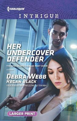 Her Undercover Defender [Large Print] 0373749236 Book Cover