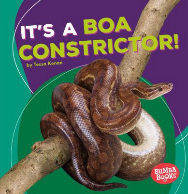 It's a Boa Constrictor! 1512429317 Book Cover