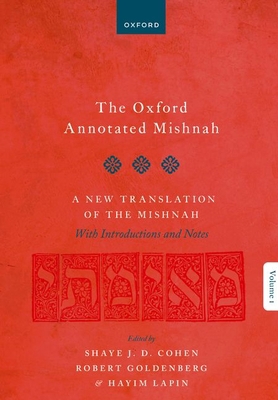 The Oxford Annotated Mishnah 019889418X Book Cover