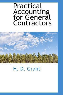 Practical Accounting for General Contractors 1116017520 Book Cover