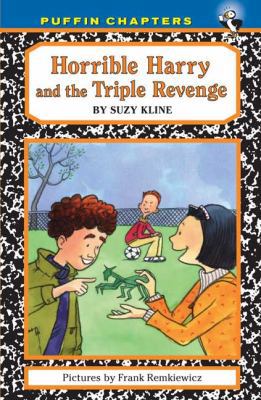 Horrible Harry and the Triple Revenge 0142410810 Book Cover