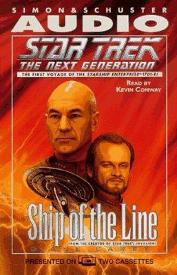 Star Trek Next Generation: Ship of Line Cassette 0671577123 Book Cover