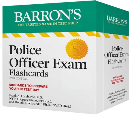 Police Officer Exam Flashcards, Second Edition:... 1506287565 Book Cover