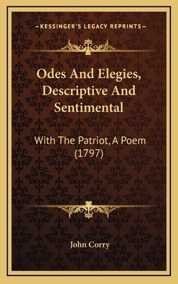 Odes And Elegies, Descriptive And Sentimental: ... 1165501031 Book Cover