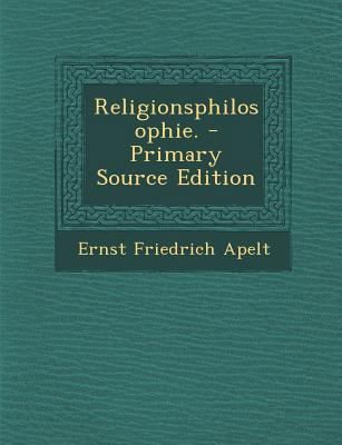 Religionsphilosophie. [German] 1293197882 Book Cover