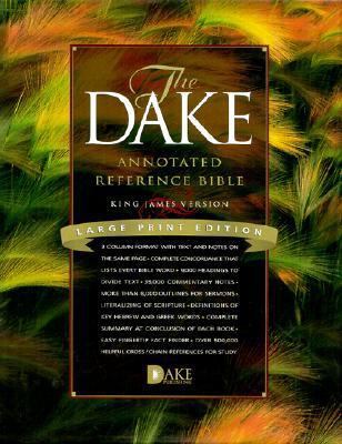 Dake Annotated Reference Bible [Large Print] 1558291210 Book Cover