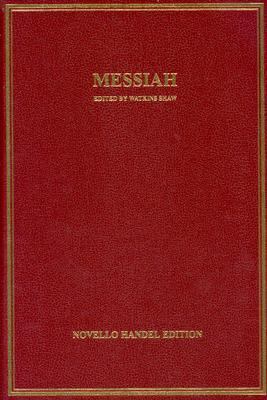 Messiah: Vocal Score Hardcover 0825627842 Book Cover