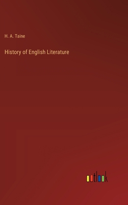 History of English Literature 3368175270 Book Cover