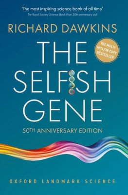 The Selfish Gene: 50th Anniversary Edition 019898538X Book Cover