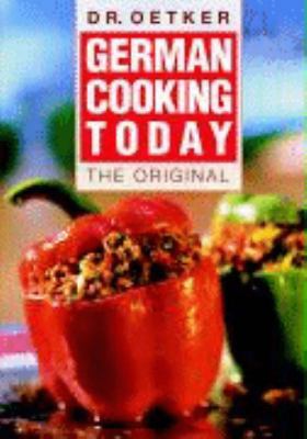 German Cooking Today - The Original 3767005050 Book Cover