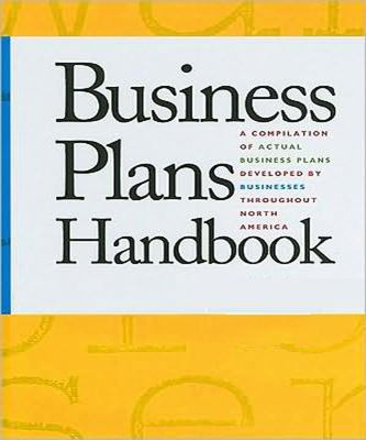 Business Plans Handbook: A Compilation of Busin... 1410328201 Book Cover