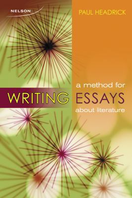 A Method for Writing Essays about Literature 0176501215 Book Cover
