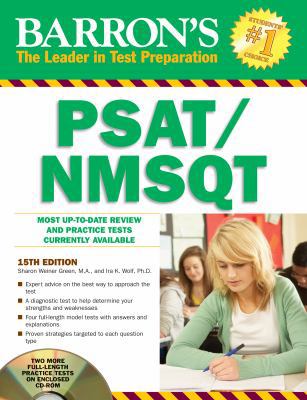 Barron's Psat/NMSQT [With CDROM] 1438071671 Book Cover