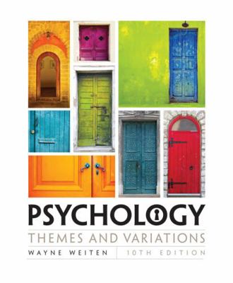 Psychology: Themes and Variations (with APA Card) 0357601920 Book Cover