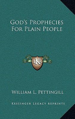 God's Prophecies For Plain People 1164491741 Book Cover