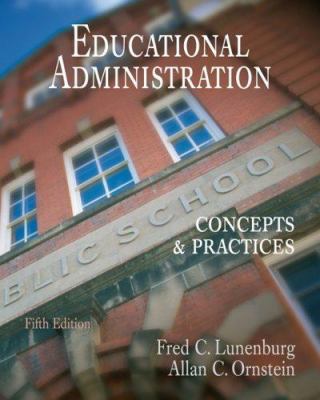 Educational Administration: Concepts and Practices 0495115851 Book Cover