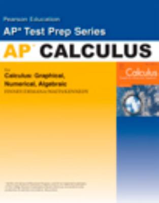 Calculus Advanced Placement Test Prep Workbook ... 0132029499 Book Cover