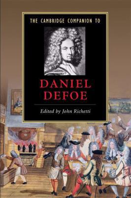 The Cambridge Companion to Daniel Defoe B0036EKJ6M Book Cover