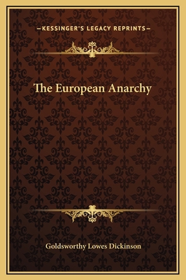 The European Anarchy 1169220096 Book Cover