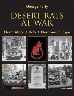 Desert Rats at War: North Africa. Italy. Northw... 0957691521 Book Cover