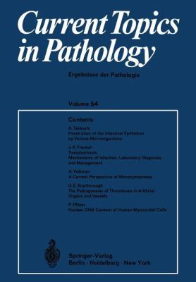 Current Topics in Pathology / Ergebnisse Der Pa... [German] 3642649971 Book Cover