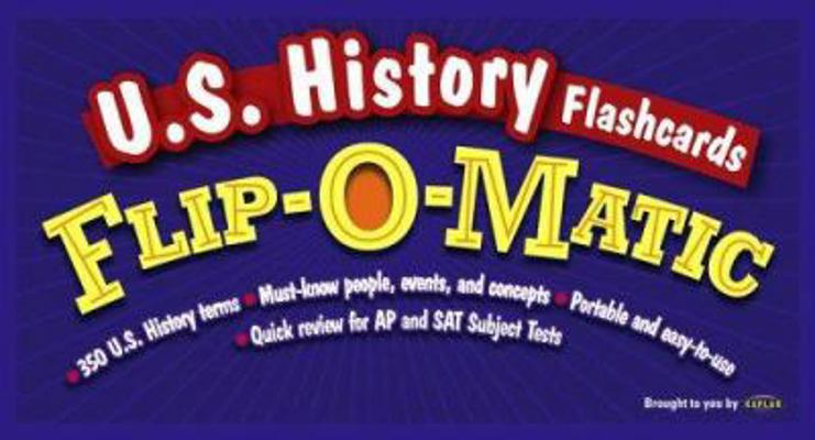 U.S. History Flashcards Flip-O-Matic 0743273788 Book Cover