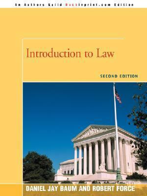 Introduction to Law: Second Edition 059547733X Book Cover