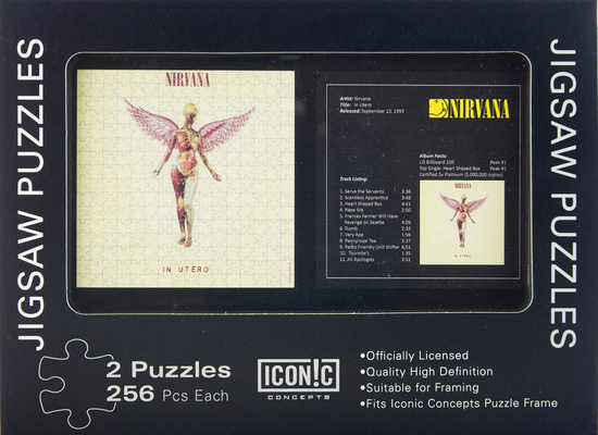 Nirvana in Utero Jigsaw Puzzles: Set of 2 1495077489 Book Cover
