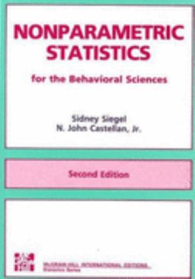Nonparametric Statistics for the Behavioral Sci... 0071003266 Book Cover