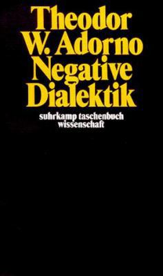 Negative Dialektik. (German Edition) [German] 3518277138 Book Cover