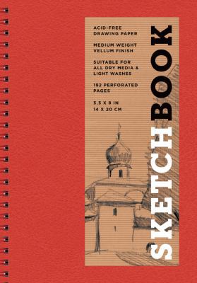 Sketchbook (Basic Small Spiral Red) 1454909269 Book Cover