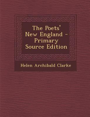 The Poets' New England 1289461198 Book Cover